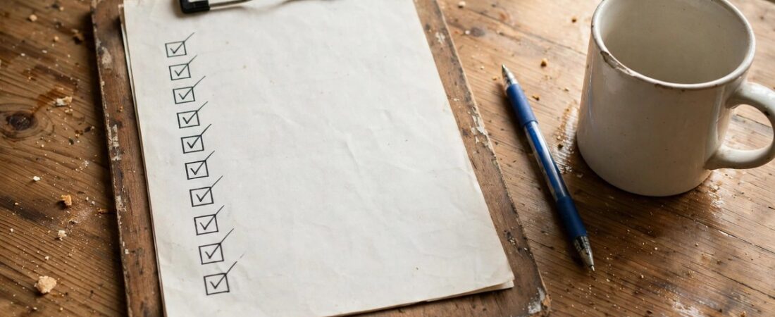How I Use a Simple Checklist to Finish Big Tasks